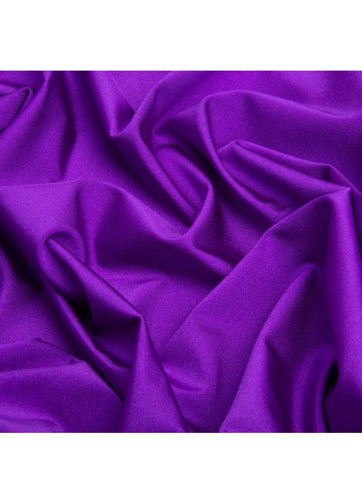 Ткань трикотаж Бифлекс 200 г/м2 стрейчевая эластичная блестящая для купальников и спортивной одежды фиолет IDEIA (353968733)