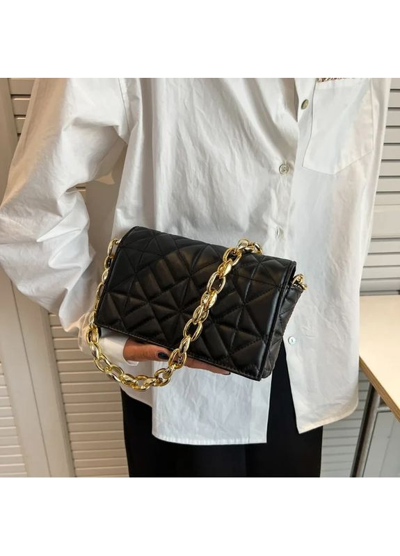 Сумка кросс-боди женская черная (RN-237) No Brand (351378654)