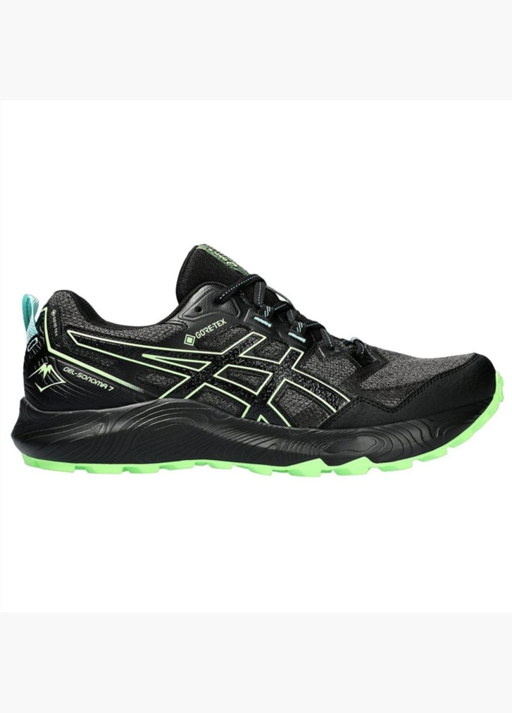 Черные кроссовки мужские gel-sonoma 7 gtx gore-tex black 1011b593-004 Asics