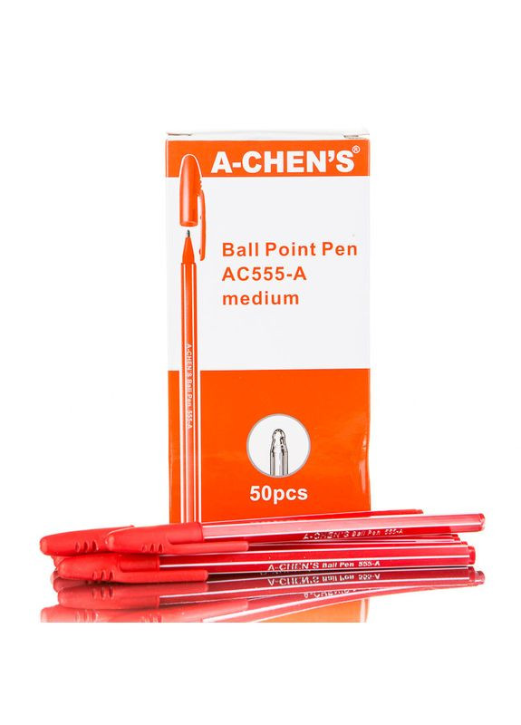 Ручка кулькова " " /CS-555/ 0,5мм, Синя (50/2800) Aihao (367750623)