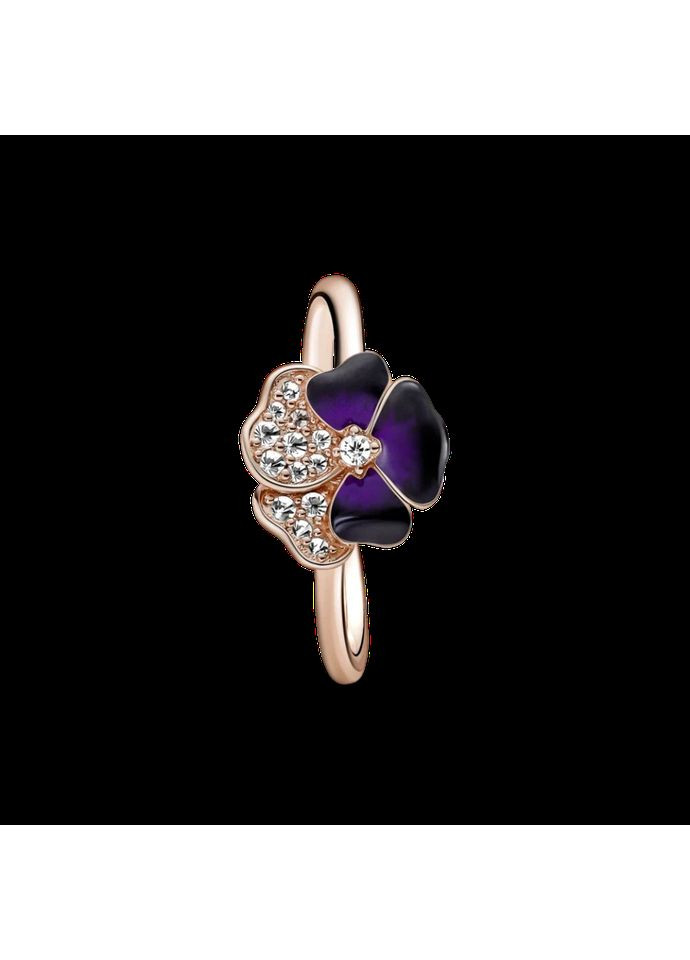 Кольцо Пандора "Пурпурная фиалка" 180764C01 Kabluchka (355346601)