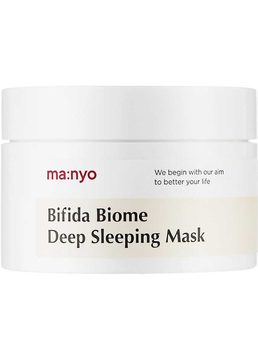 Ночная маска с пробиотиками и PHA-кислотой Bifida Biome Deep Sleeping Mask 100ml (1123485-83526) Manyo (368624673)
