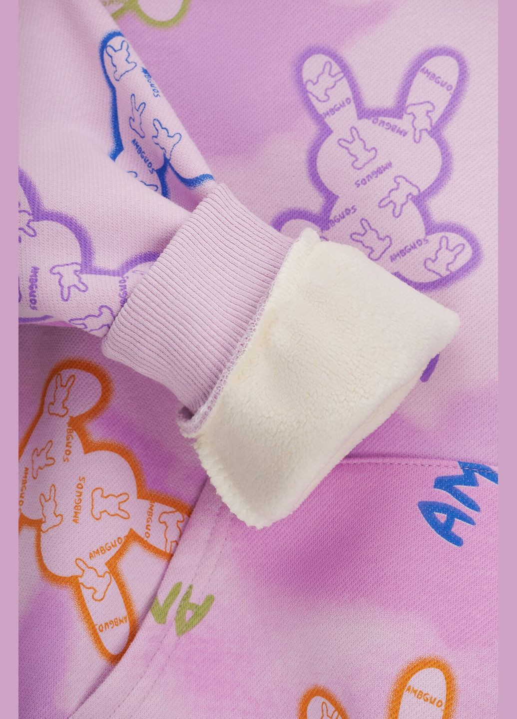 Худі з принтом для дівчинки 7803 92 см (2000990107817W) shop (2000990107817) Kai-Kai (270930992)