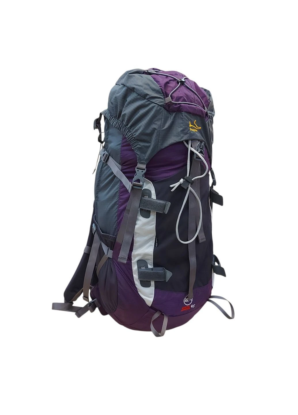 Рюкзак туристичний W1702 Purple 45 л унісекс з дощовиком для походів, подорожей та трекінгу бузковий Onepolar One-1702 purple (401285566)