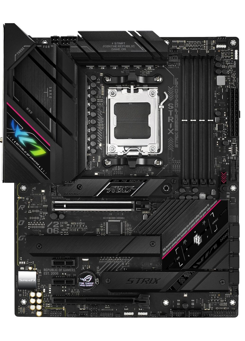 Материнская плата ROG STRIX B650E-F GAMING WIFI (sAM5, AMD B650) (90MB1BQ0-M0EAY0) Asus (360414370)