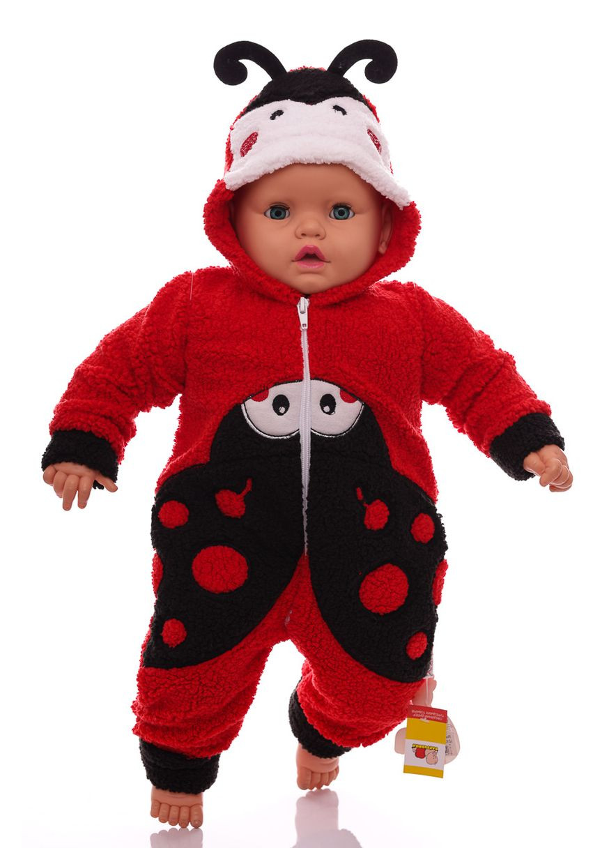 Человечек травка для девочки Божья коровка красный 62 см (34810) Murat baby (296193333)