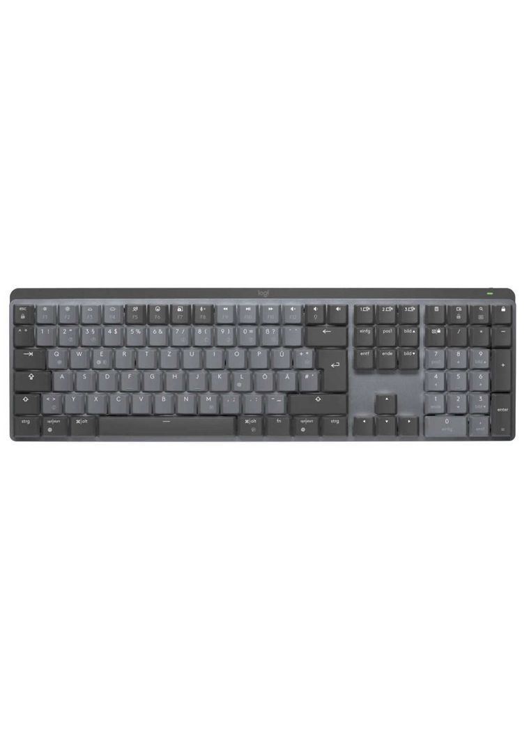Клавиатура беспроводная MX Mechanical Graphite Tactile (920-010757) Logitech (336959431)