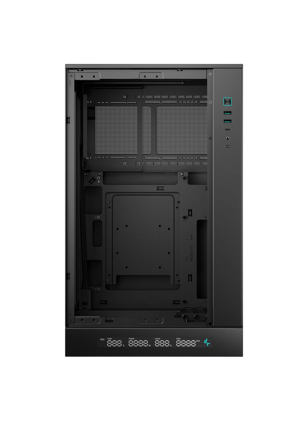 Корпус CH270 Digital Black (R-CH270-BKNDM0-G-1) без БП DeepCool (360402359)