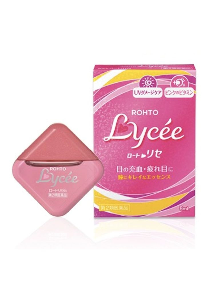 ROHTO Lycee зволожуючі краплі з вітамінами B6, B12 і цинком 8 мл Rohto Pharmaceutical (322291005)