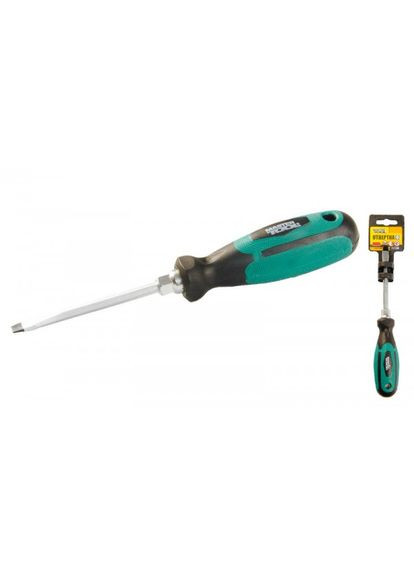 Викрутка плоска SL5* 75 посилена GM (45-8575) Mastertool (322704801)
