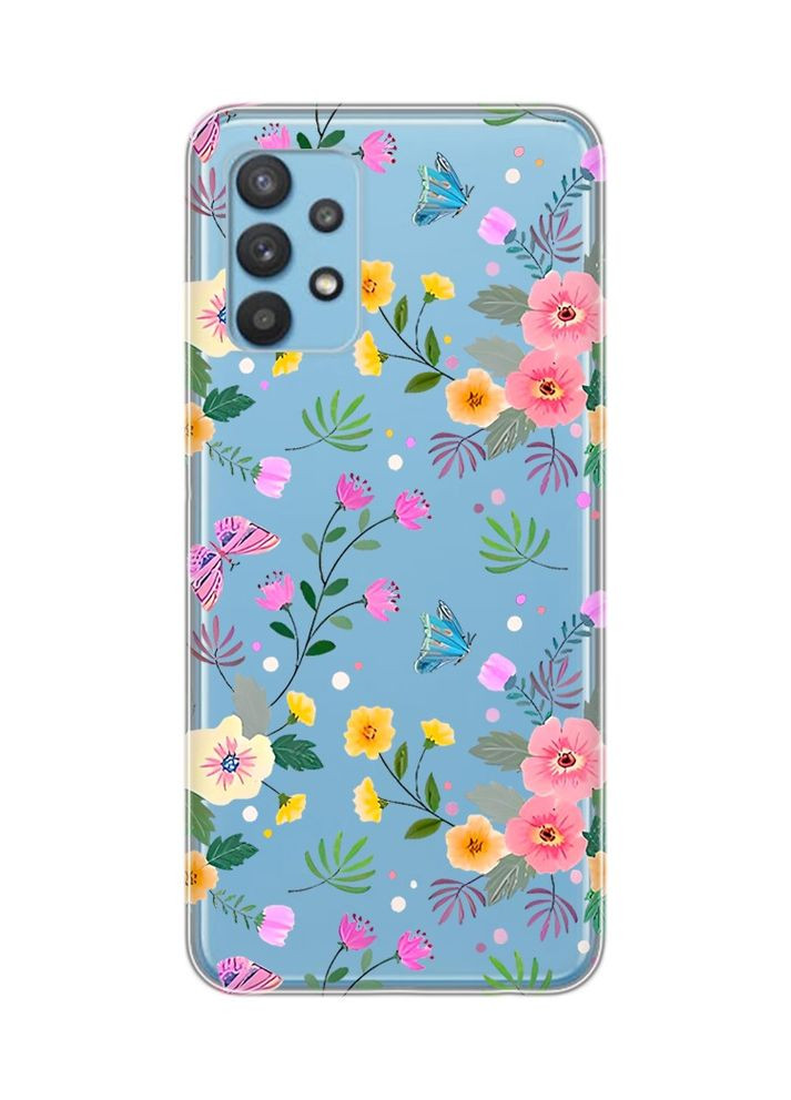 Чехол на Samsung Galaxy A32:: Цветочный фон (принт 369) Creative (360673059)
