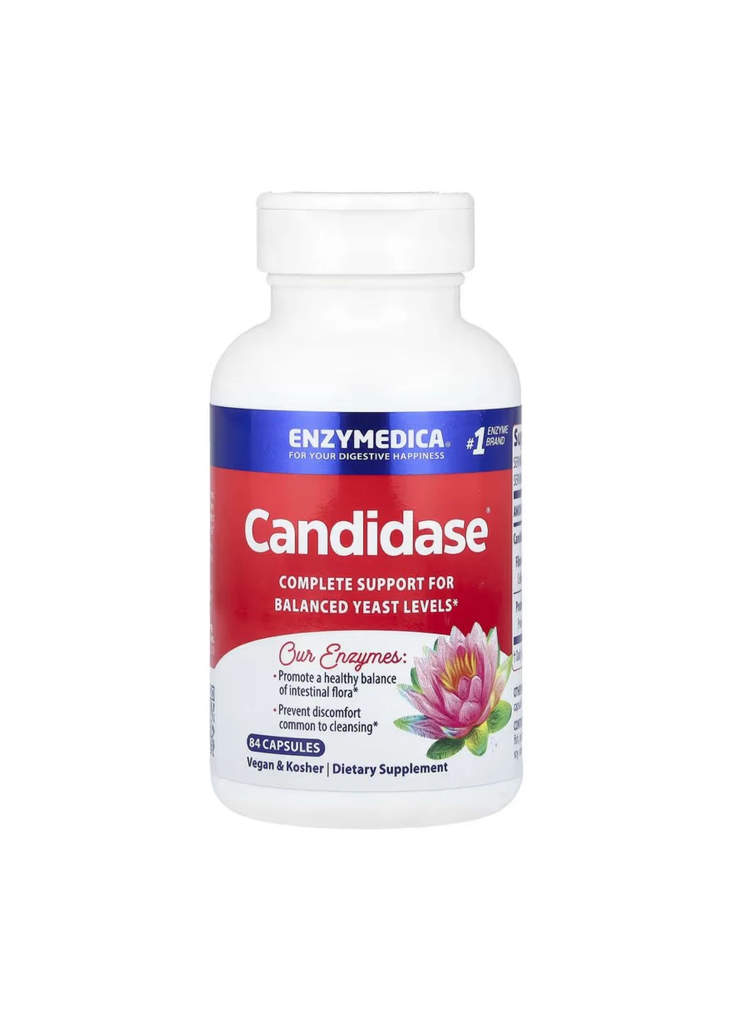 Candidase - 84 caps Enzymedica (387883326)