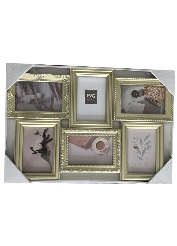 Мультирамка INNO ZB6-3753-1 SILVER COLLAGE 6 (6992413) EVG (316531610)