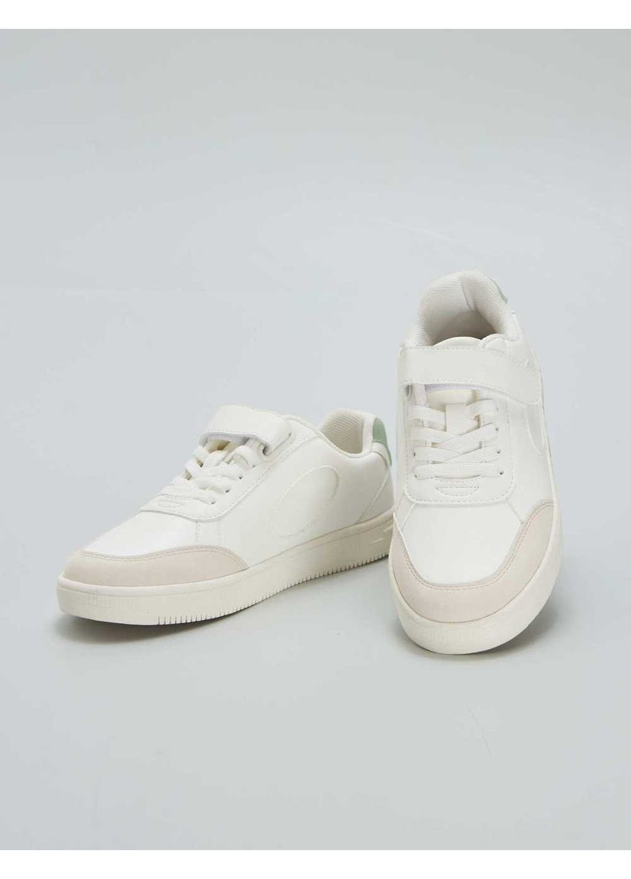 Білі кросівки,білий-бежевий, Kiabi