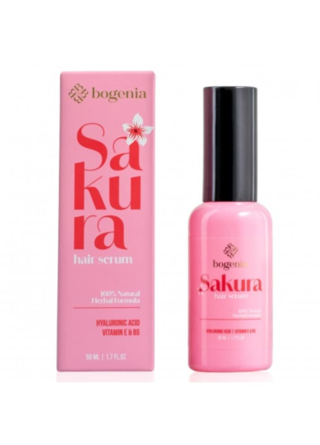 Сироватка для волосся з екстрактом сакури Sakura Hair Serum BG434 №005 (2043-01) 50 мл Bogenia (391176216)