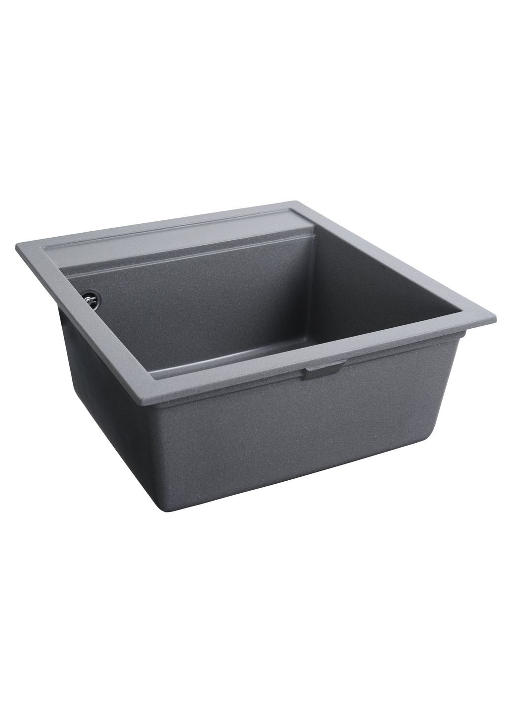 Гранитная мойка для кухни 5149 FIESTA матовая Серый муссон Platinum (269793895)