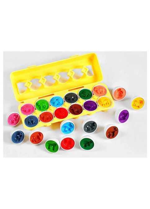 3D сортер "Яєчний лоток: Звірята", 12 штук Fun Game (315623053)