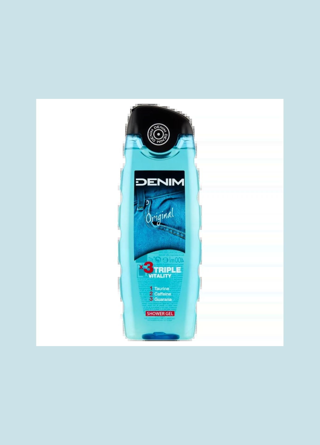 Гель для душа Denim Original Triple Vitality Тройная жизненная сила 400 ml Conter (338438153)