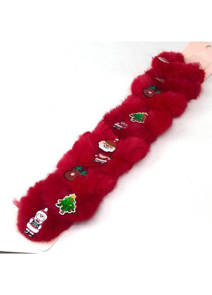 Резинка для волос меховая "Новогодний микс" Plus-plus (352743145)