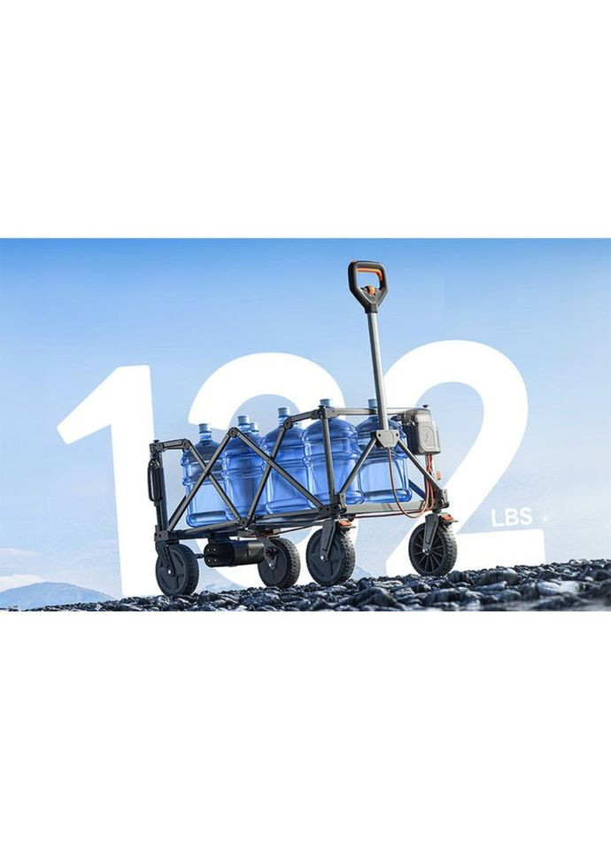 Аккумуляторная тележка с двигателем от павербанка (УМБ Power Bank 20000 mAh, 45 W в комплекте) (A-031744) Litheli (342759070)