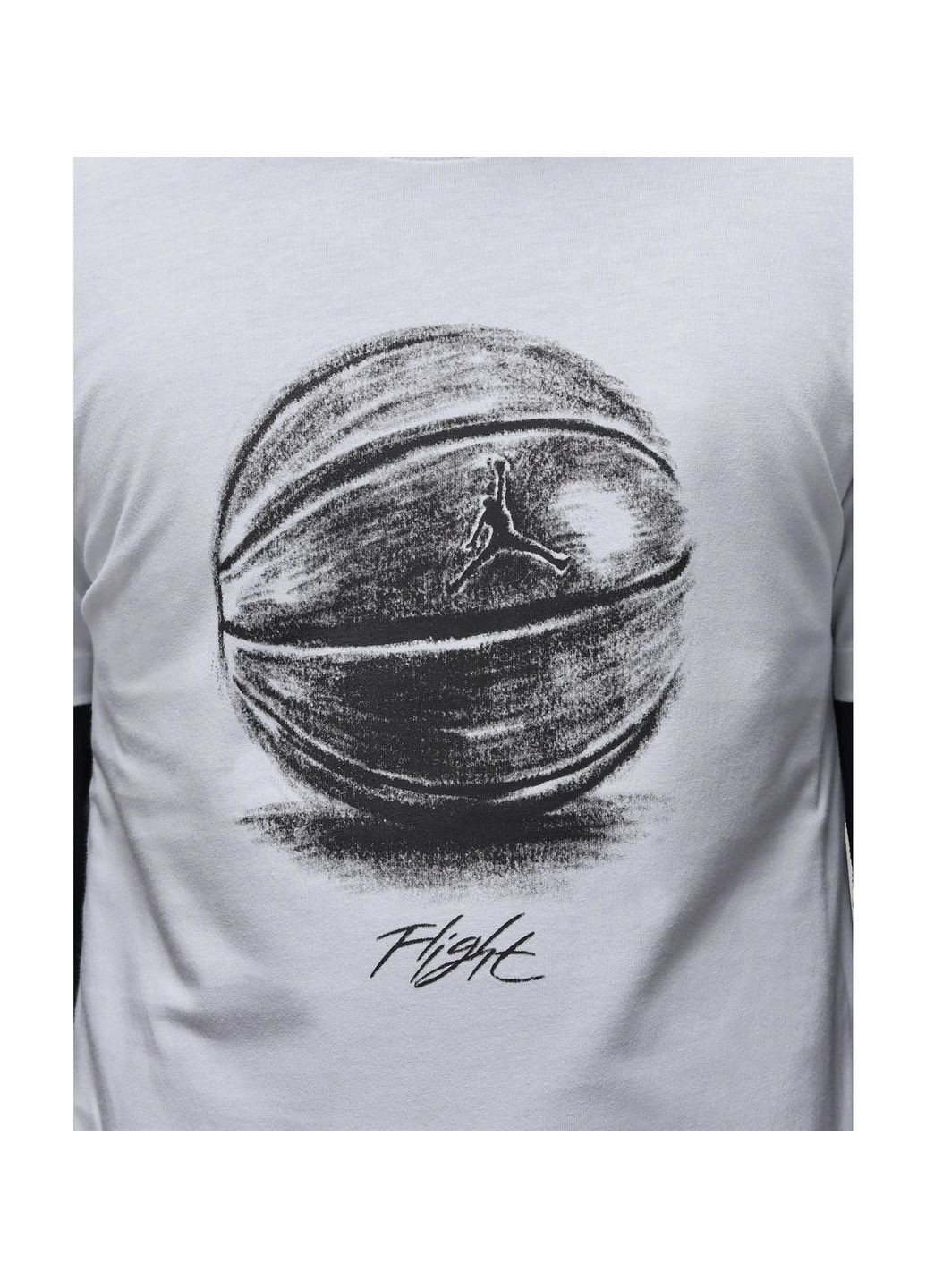 Белая футболка мужская t-shirt white Air Jordan