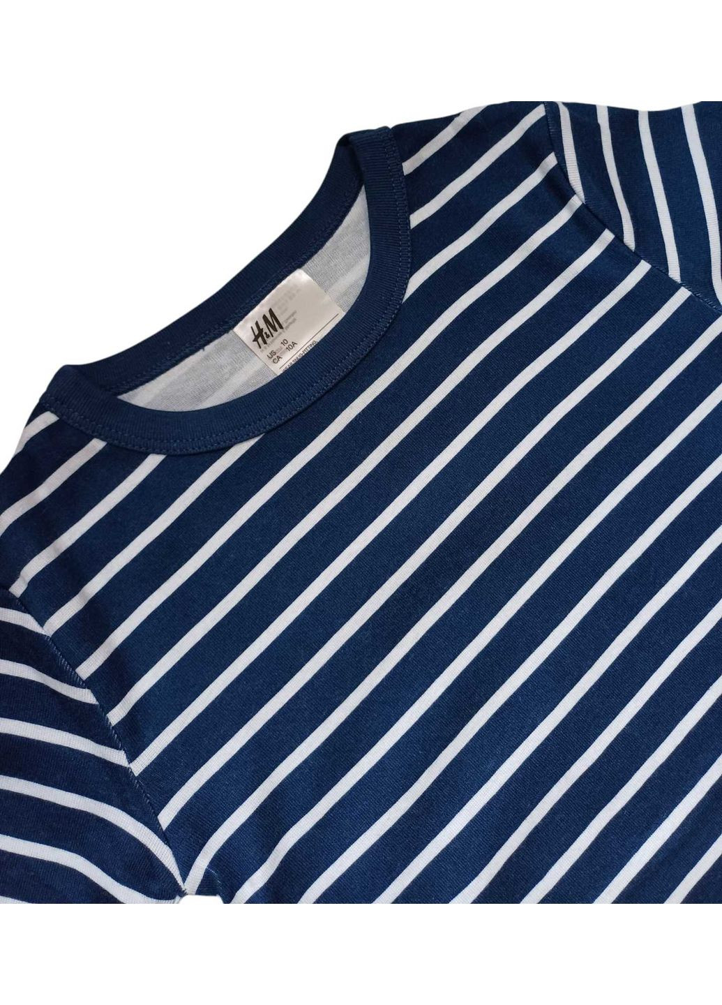 Синяя демисезонная футболка пижамная H&M