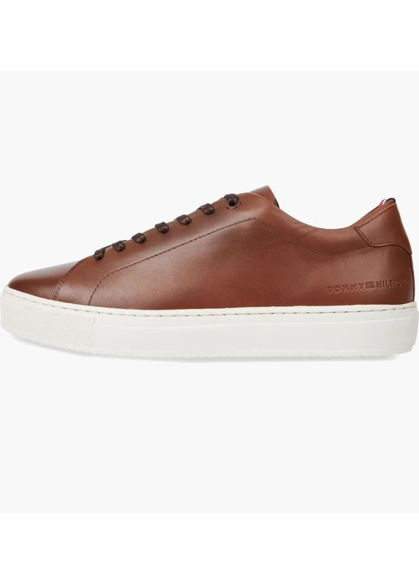 Коричневые кеды premium heritage cupsole brown fm0fm04832 Tommy Hilfiger
