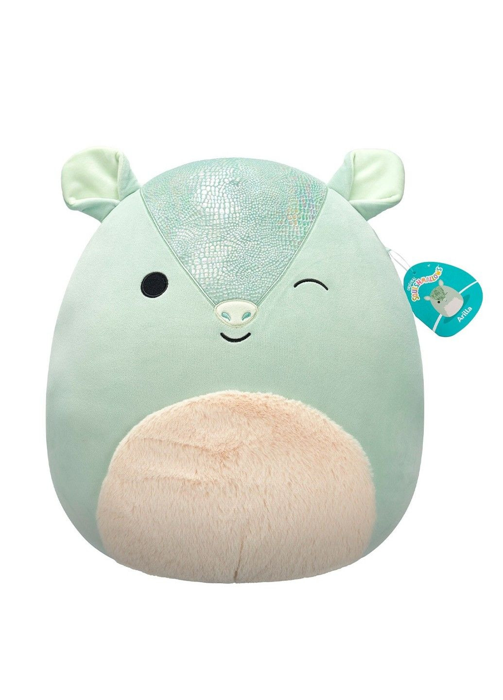 М'яка іграшка – Броненосець Арілла (40 cm) Squishmallows (331297995)