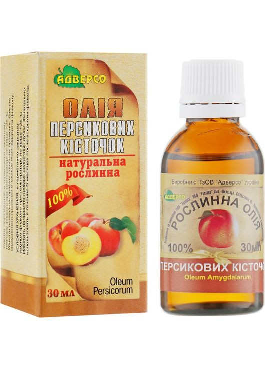 Натуральное масло "Персиковых косточек" 30ml (302051-31099839) Адверсо (368645356)