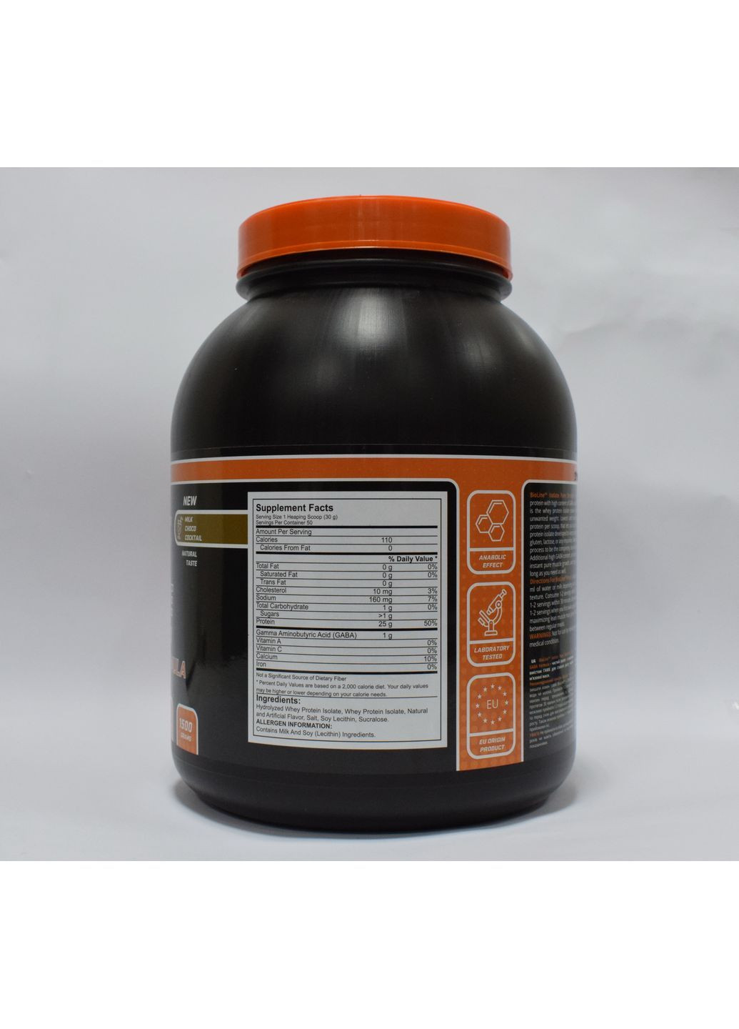 Изолят BioLine Nutrition Pure Shredded Milk Choco Coctail 1,5 кг No Brand (371353878)