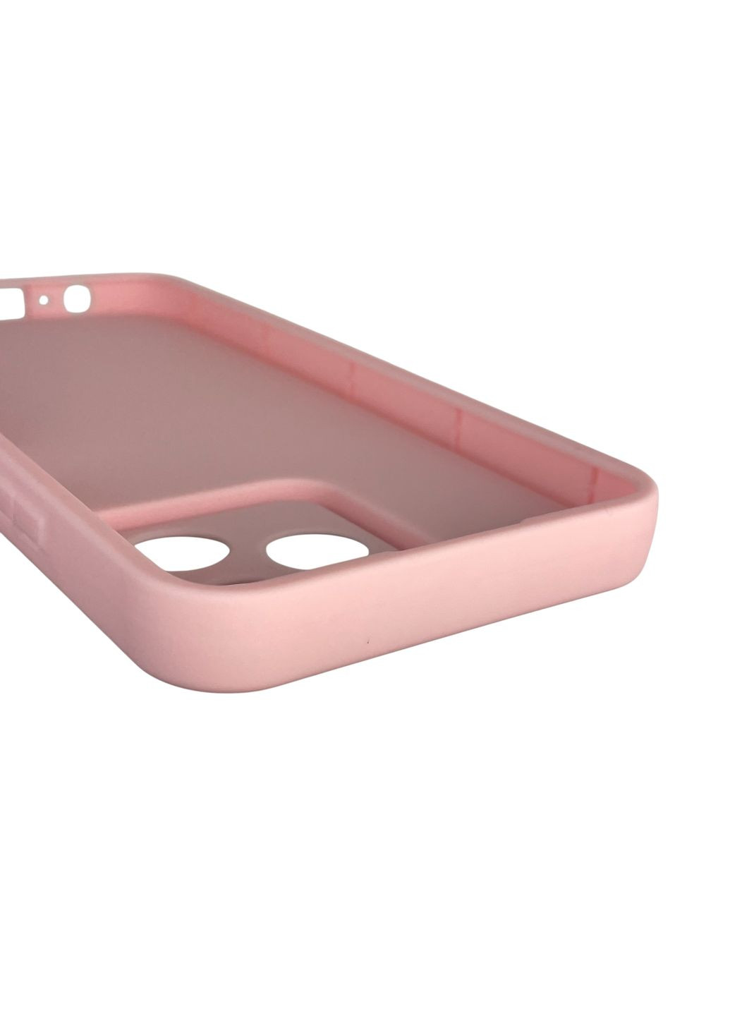 Чохол силіконовий Soft Touch для C53 рожевий (Повний захист камери) Realme (366388442)