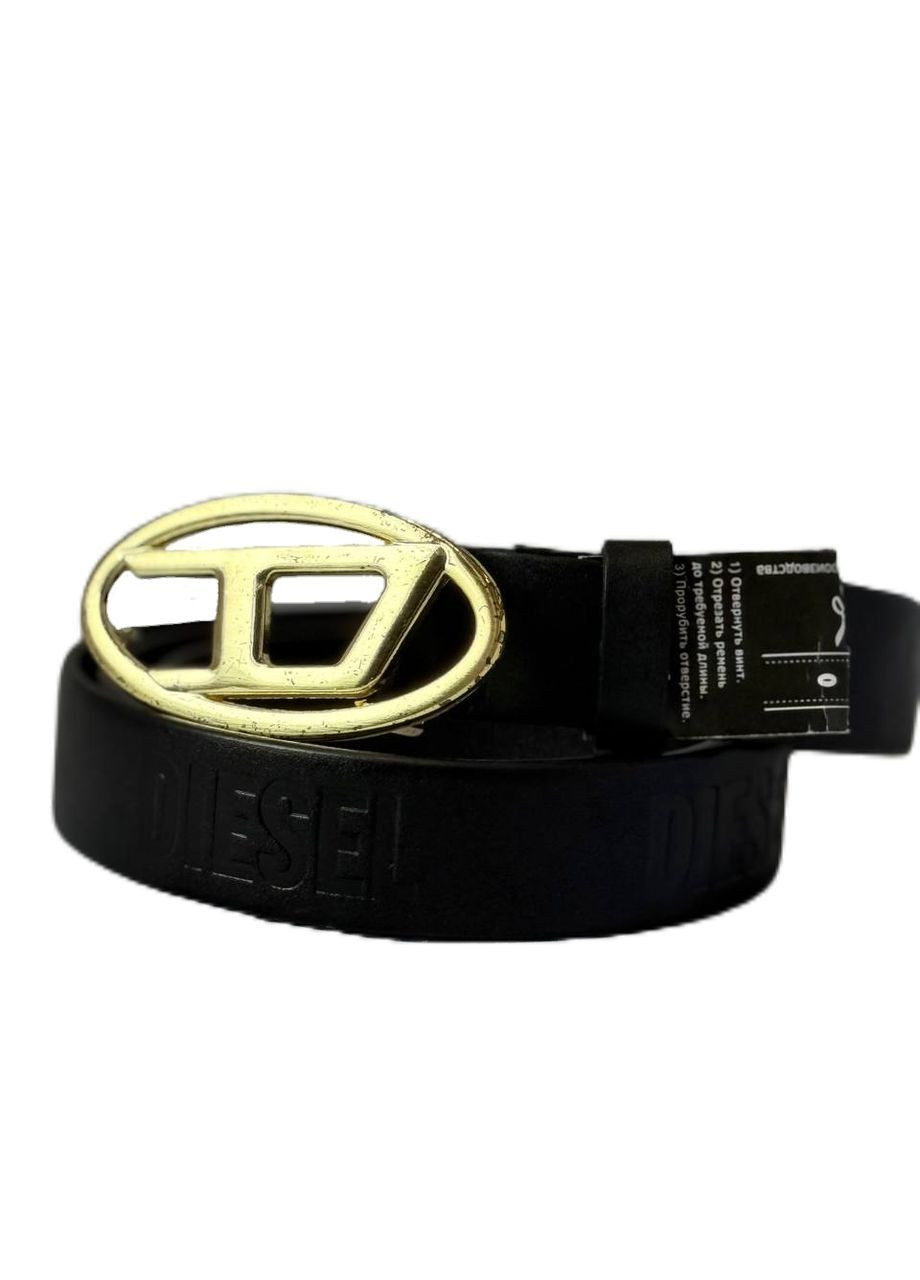 Вишуканий жіночий ремінь з натуральної шкіри та з логотипом No Brand (366091428)