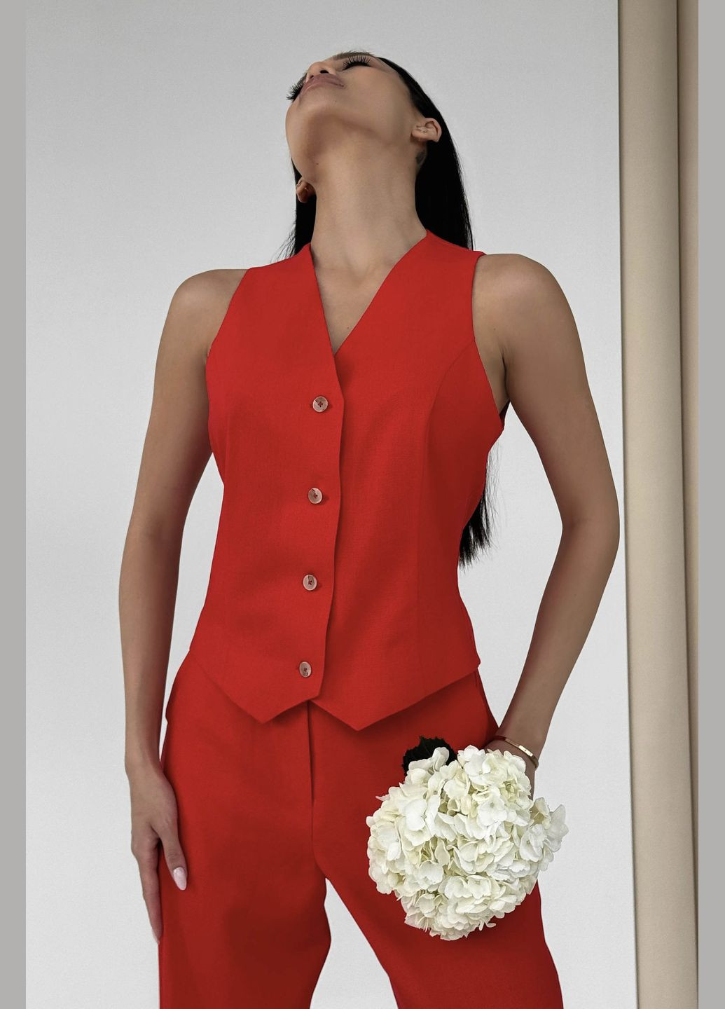 Жилет з льону Jadone Fashion (298071864)