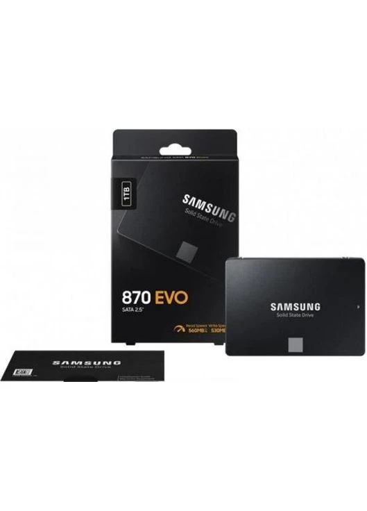 Накопитель SSD 2.5" 4TB 870 EVO (MZ-77E4T0B/EU) Samsung (394697243)
