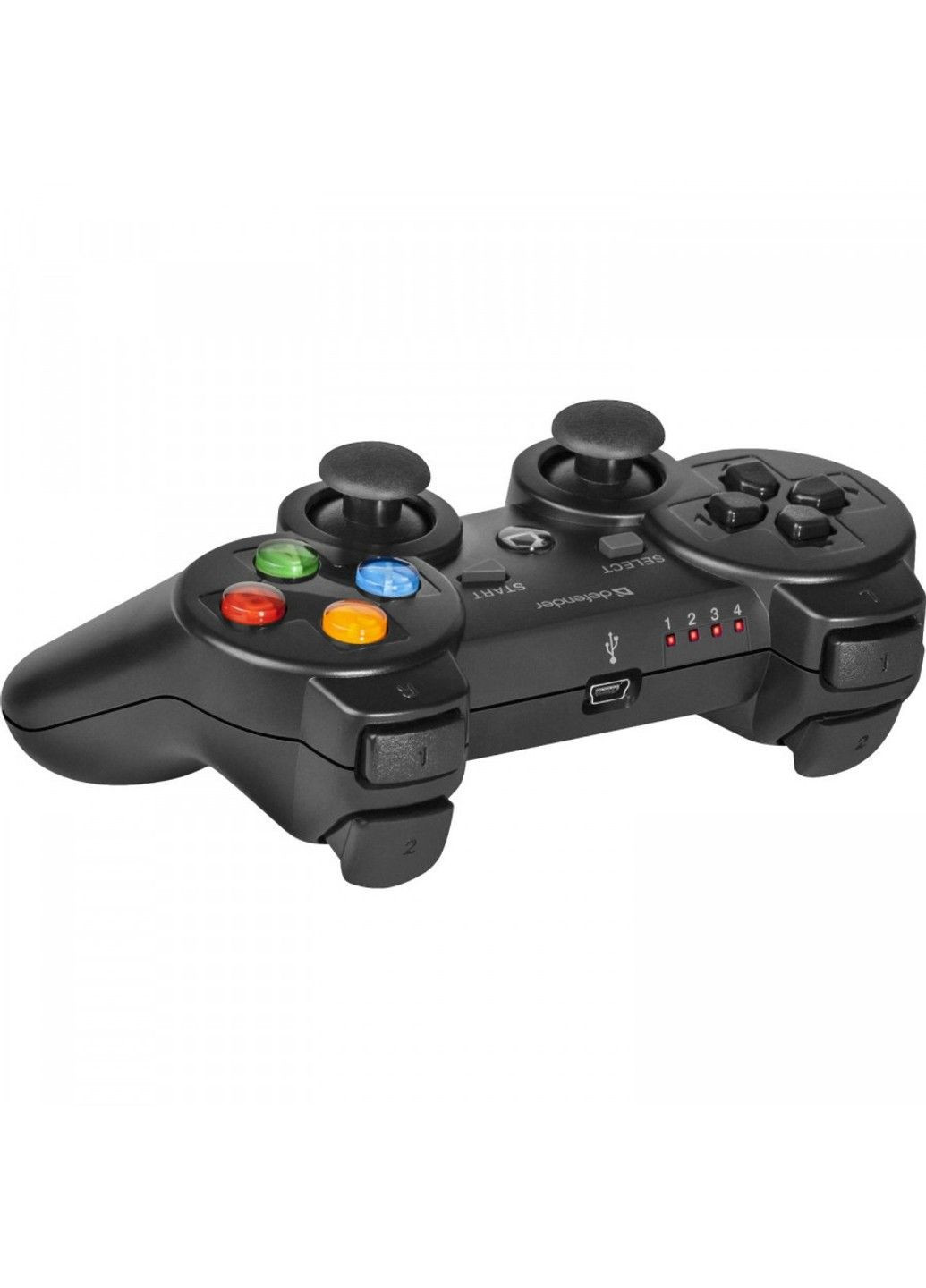 Бездротовий акумуляторний геймпад Defender Crusher із холдером PC PS3 Android (17 кнопок) No Brand (332635504)