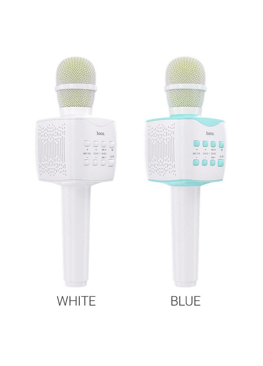 Портативна колонка BK5 Cantando karaoke microphone White GDK Hoco (369472857)