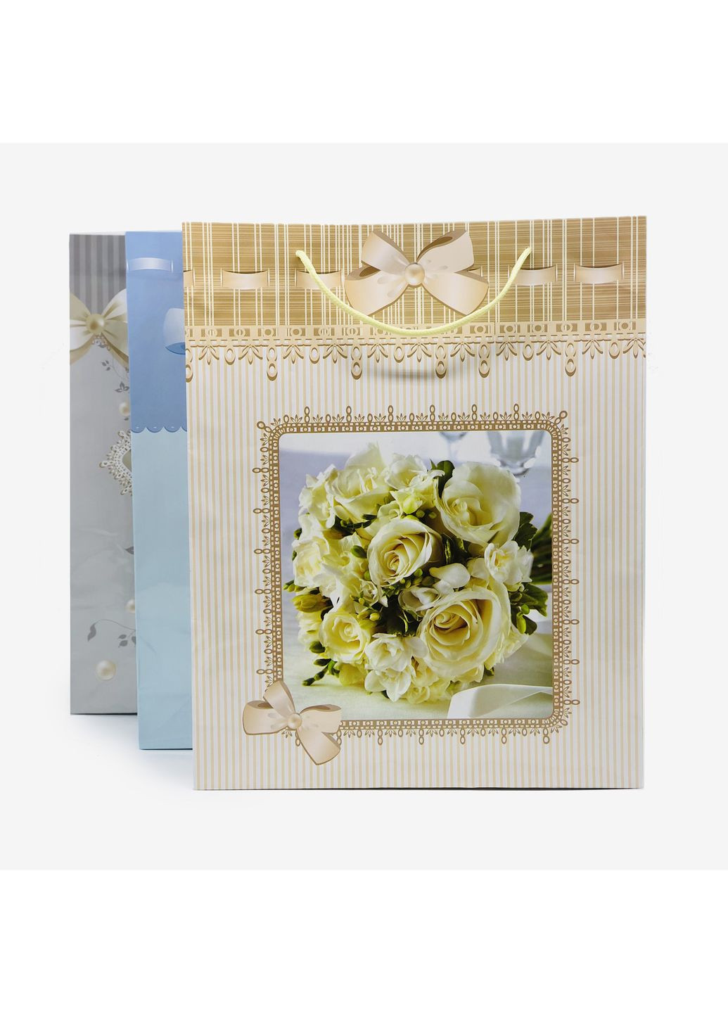 Подарочный бумажный пакет "Торт" (34×28×9 см) — праздничная упаковка для сладких подарков No Brand (366197738)