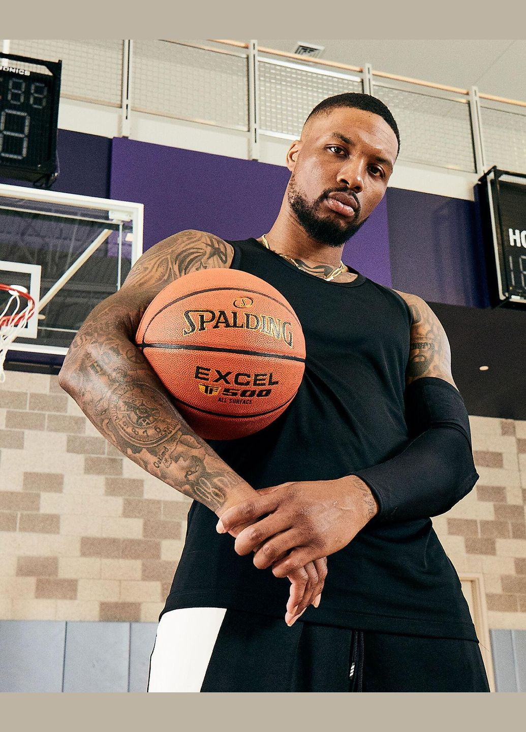 Універсальний Баскетбольний М'яч EXCEL TF-500(76798Z, 76797Z) Spalding (296266861)