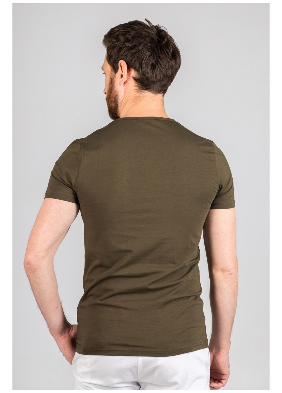 Зеленая футболка с коротким рукавом NAVI