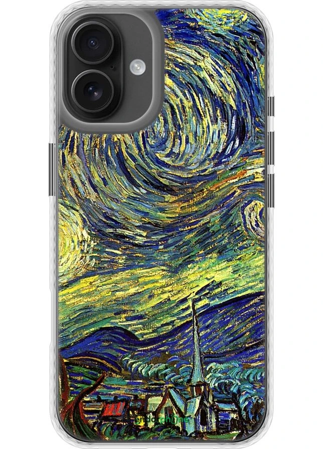 Чехол на iPhone 16 Plus Винсент Ван Гог. Звёздная ночь "163pc-3714-70447" Endorphone (374883845)