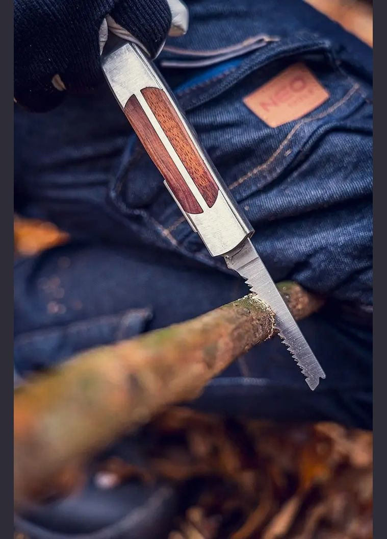 Мультитул, 11в1, молоток, сокира, гайковий ключ, рулетка, викрутка SL і PH, скребок, пила, напилок, ніж, консервний ніж, чохол Neo Tools (317171726)