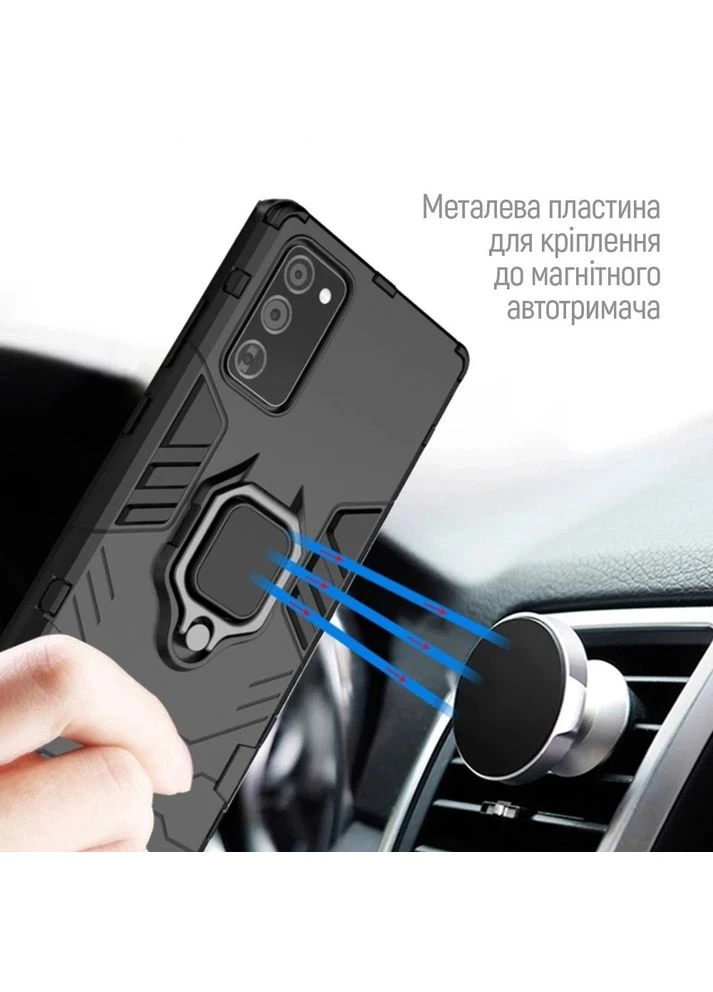 Захисний чохол AntiShock з магнітним кільцем для Samsung Galaxy A34 синій Colorway (386409711)