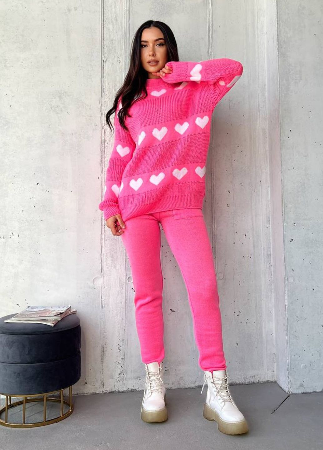 В'язаний костюм двійка: светр + штани Allthings (321988518)