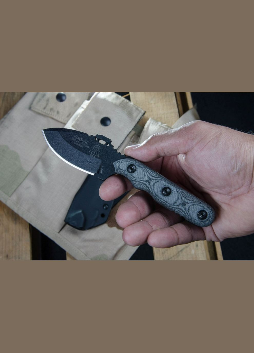 Ніж TOPS KNIVES Iraq JAC Grey No Brand (315878310)