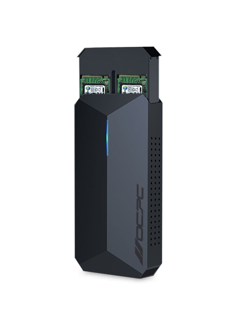 Внешний карман Azzurro Duo NVMe PCIe M.2 to USB 3.1 (OCAZZM2ECSD) OCPC (322336700)