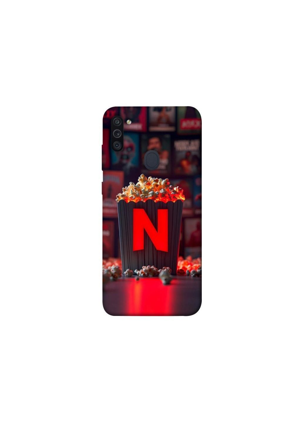 Чохол на Samsung Galaxy M11 Netflix and popcorn Frontalka (365835265)