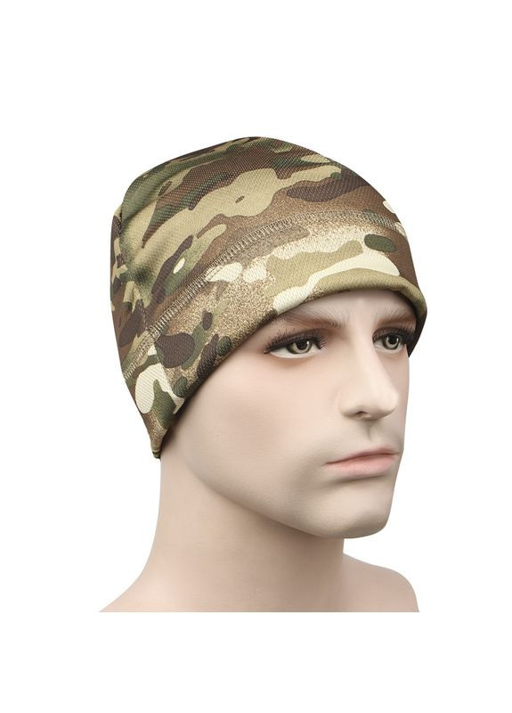 Шапка флісова JY-139 Camouflage CP 18 шт. Lesko (356499533)
