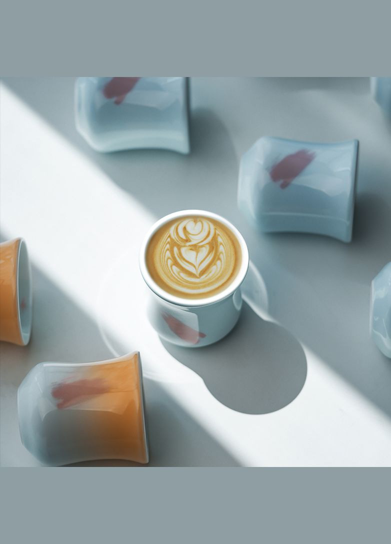 Чашка для кофе 3BOMBER Rouge 130мл Celestial Blue (C5769) MHW-3BOMBER (323013775)