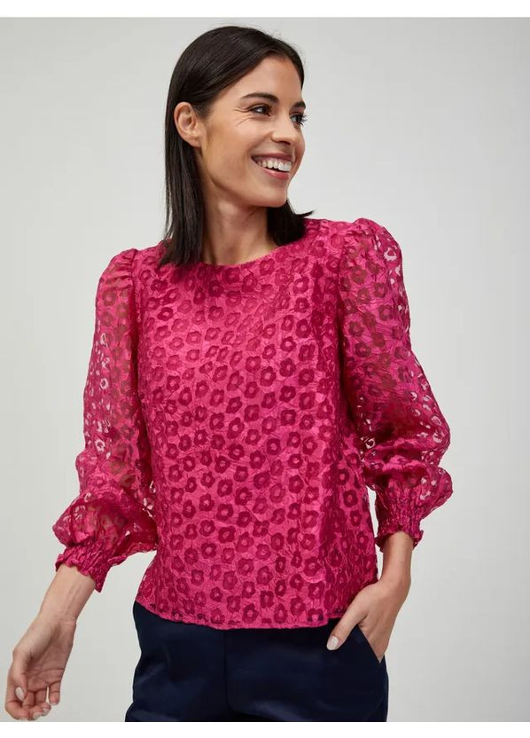 Рожева блуза весняно-літня Orsay