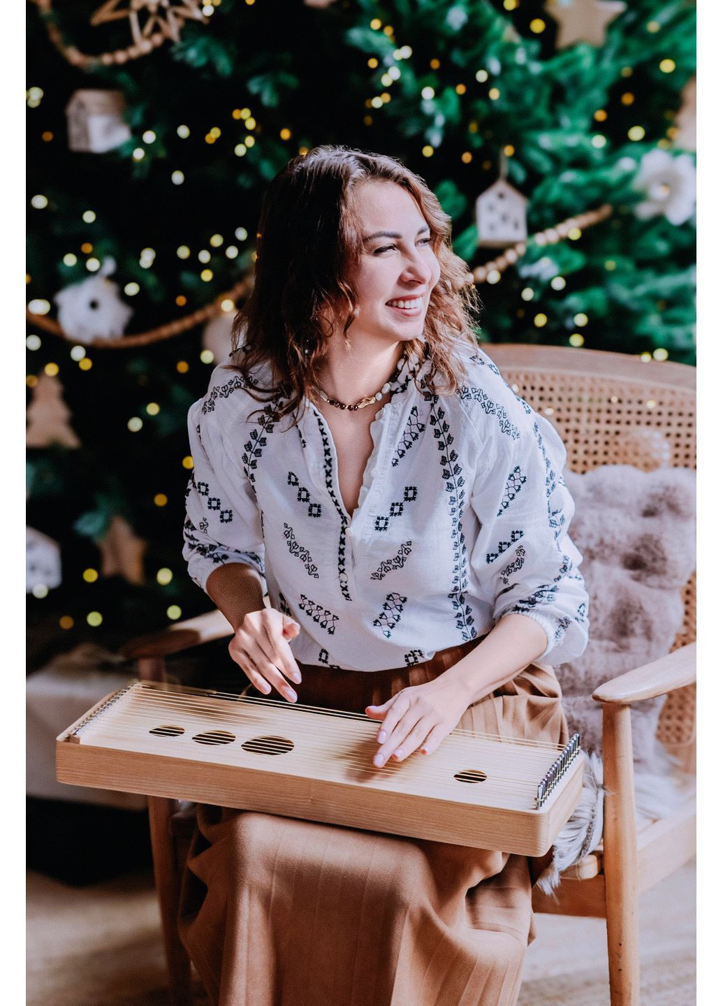 Монохорд – интуитивный музыкальный инструмент, новогодний и рождественский подарок. Walk Sound Store 16 струн натуральний колы (370080153)